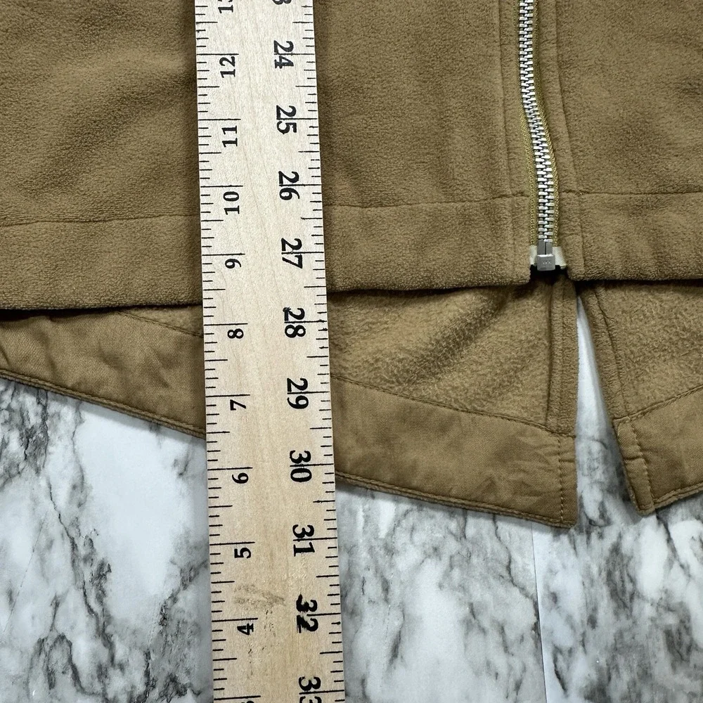 Uniqlo Undercover Full Zip Pocket Hoodie Sz XL (12) Boys Khaki (See Measurements